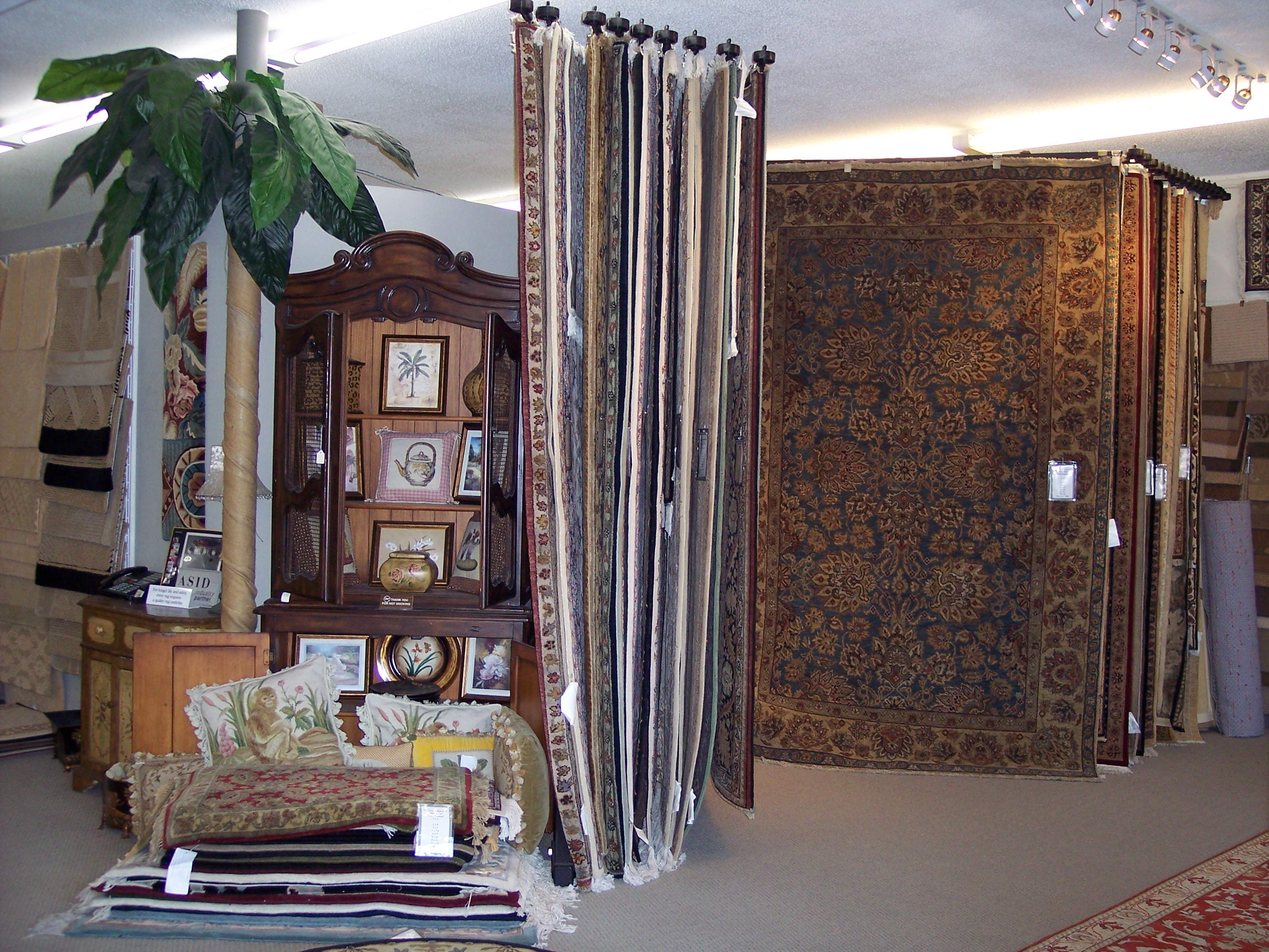 carpet display